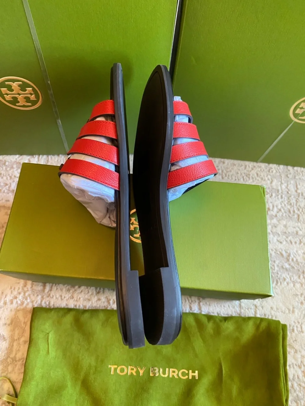 Tory Burch Ines Cage Slide Sandals